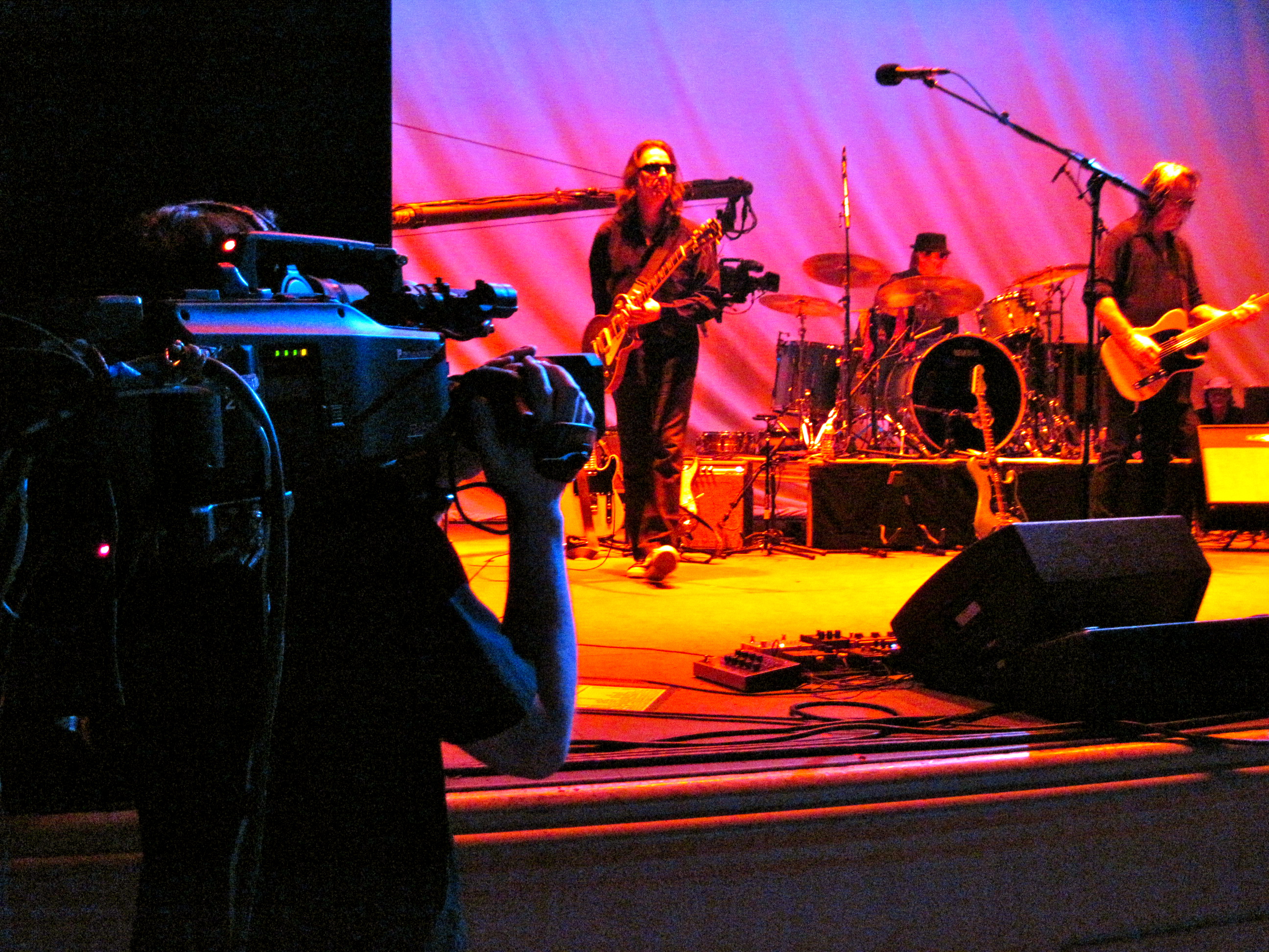 Live concert video production
