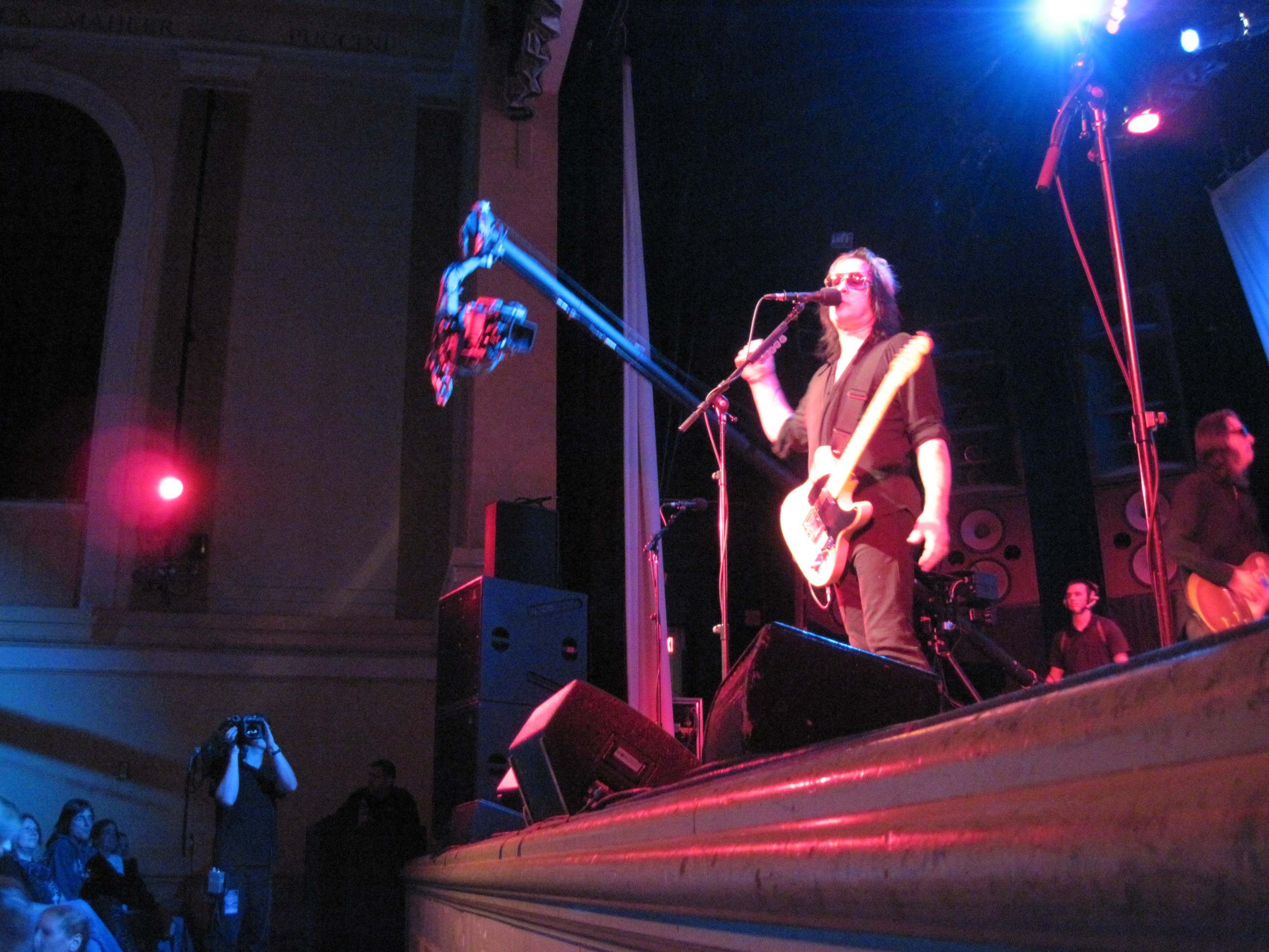 concert video crew Todd Rundgren's 
