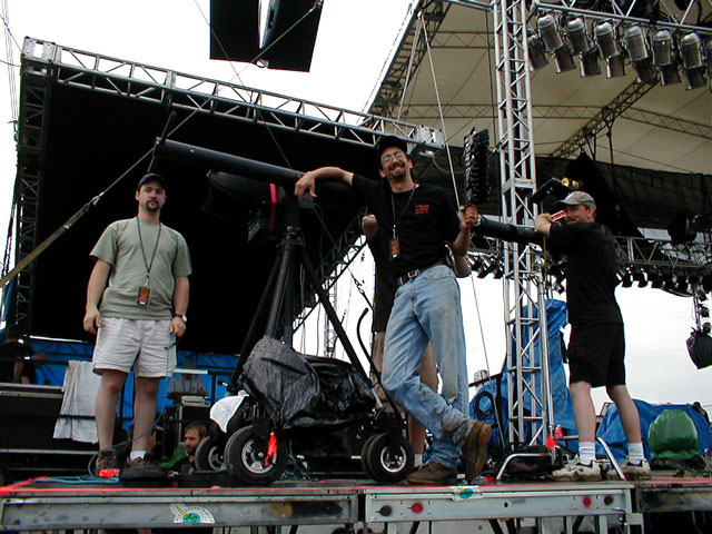Festival of the Vibes, camera crews
